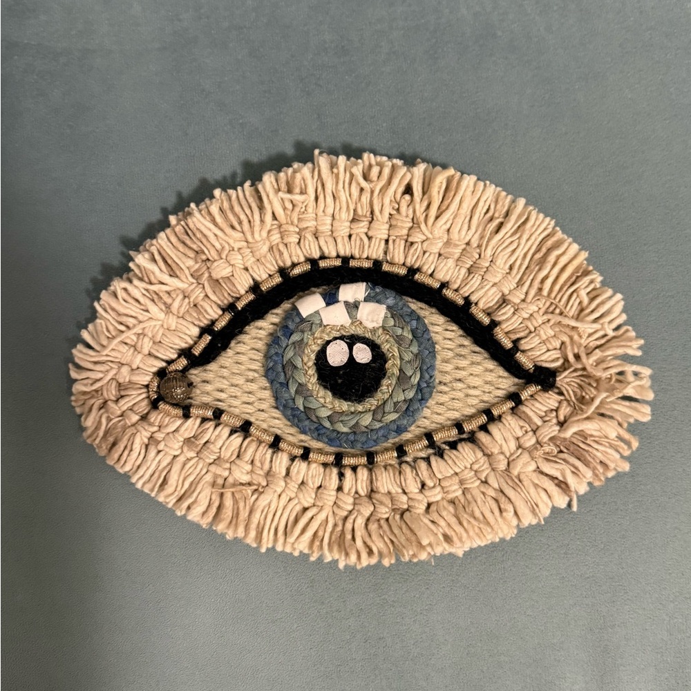 Eye Woven Mini Wall Tapestry